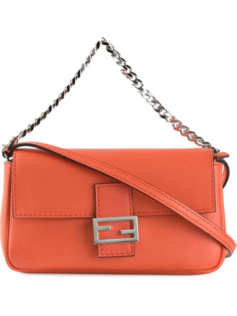 fendi micro baguette crossbody bag|fendi baguette monogram.